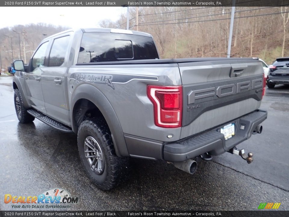 2020 Ford F150 SVT Raptor SuperCrew 4x4 Lead Foot / Black Photo #4