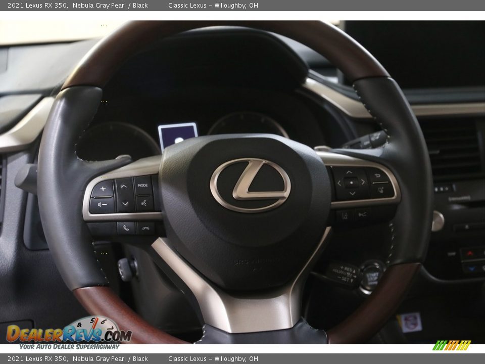 2021 Lexus RX 350 Nebula Gray Pearl / Black Photo #7