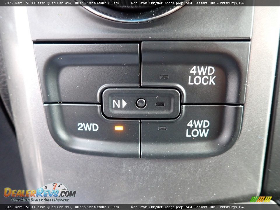 Controls of 2022 Ram 1500 Classic Quad Cab 4x4 Photo #17