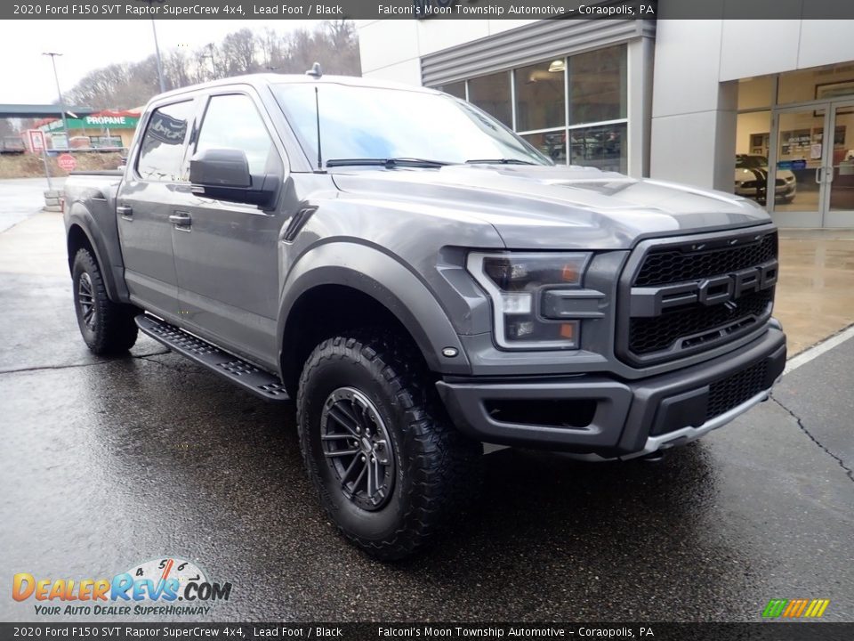 2020 Ford F150 SVT Raptor SuperCrew 4x4 Lead Foot / Black Photo #8