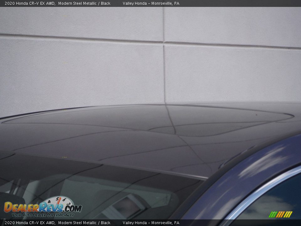 2020 Honda CR-V EX AWD Modern Steel Metallic / Black Photo #3