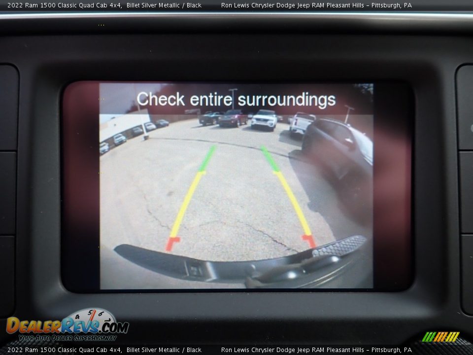 2022 Ram 1500 Classic Quad Cab 4x4 Billet Silver Metallic / Black Photo #19