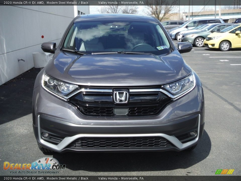 2020 Honda CR-V EX AWD Modern Steel Metallic / Black Photo #4