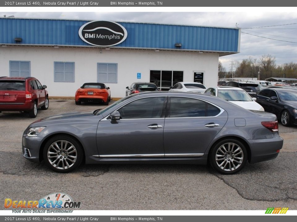 2017 Lexus LS 460 Nebula Gray Pearl / Light Gray Photo #2