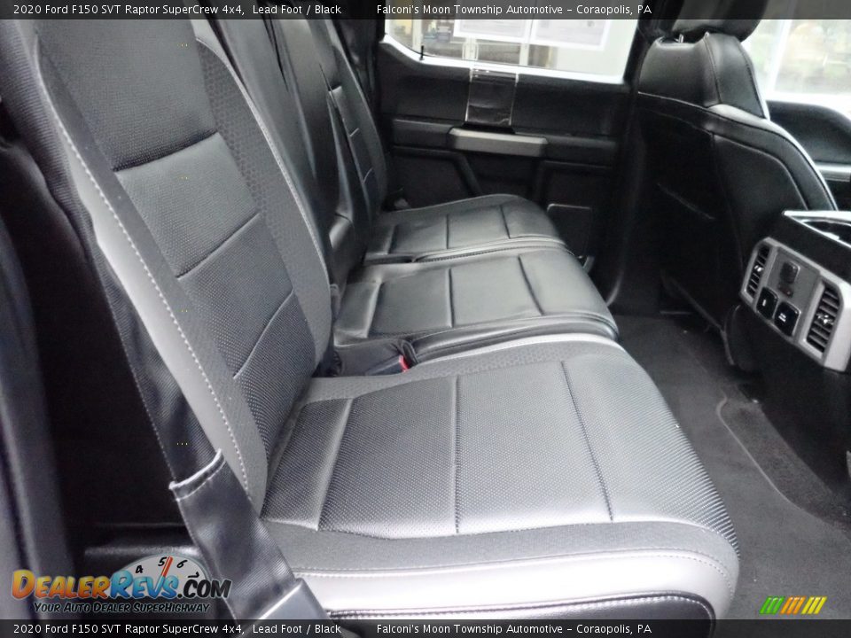 Rear Seat of 2020 Ford F150 SVT Raptor SuperCrew 4x4 Photo #15