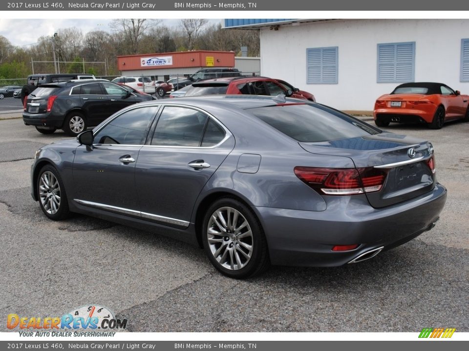 2017 Lexus LS 460 Nebula Gray Pearl / Light Gray Photo #3