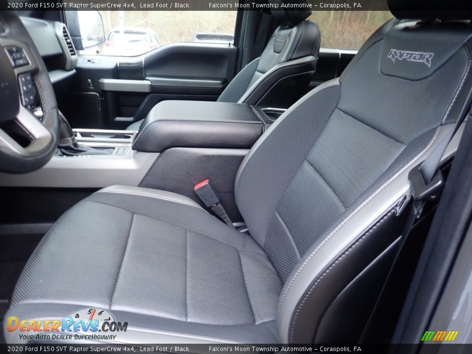 Front Seat of 2020 Ford F150 SVT Raptor SuperCrew 4x4 Photo #16