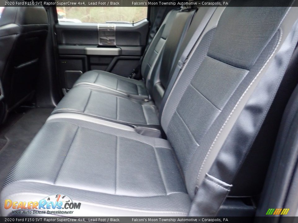 Rear Seat of 2020 Ford F150 SVT Raptor SuperCrew 4x4 Photo #17