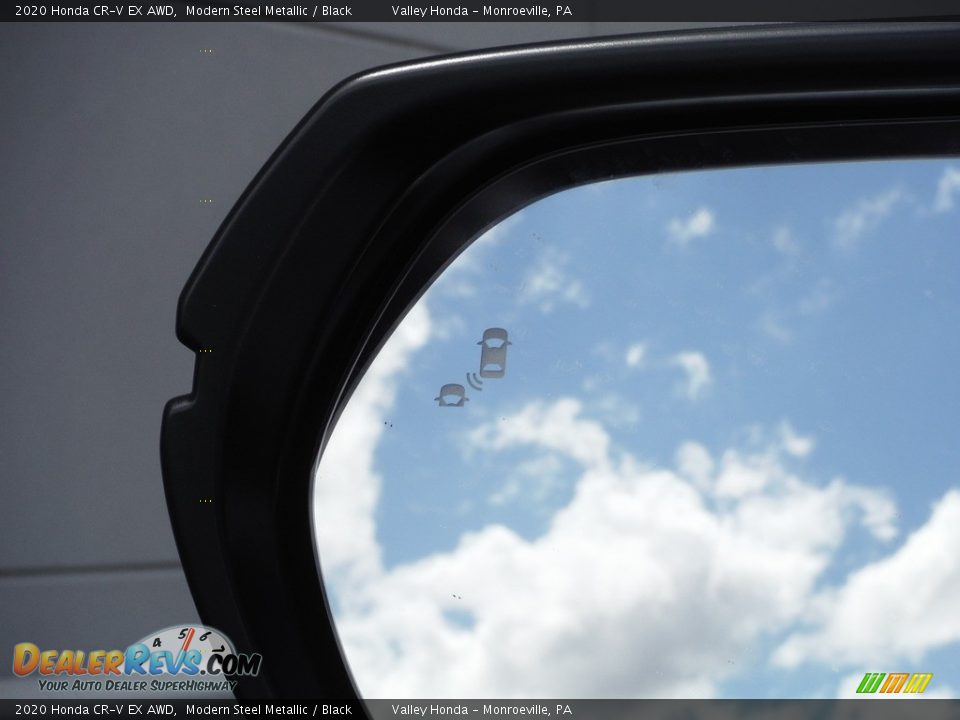 2020 Honda CR-V EX AWD Modern Steel Metallic / Black Photo #7