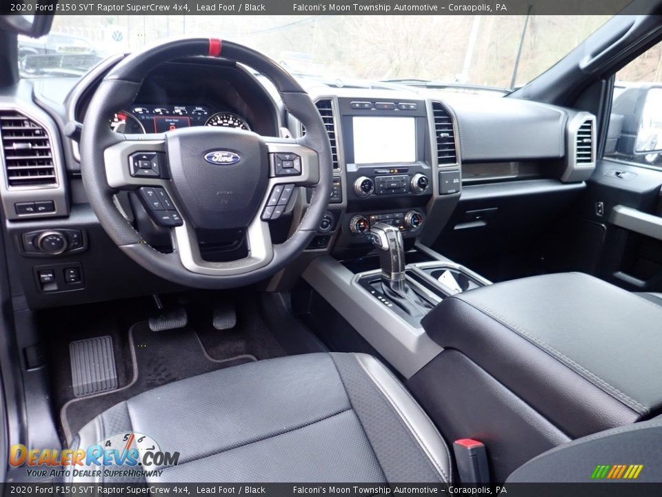 Black Interior - 2020 Ford F150 SVT Raptor SuperCrew 4x4 Photo #18