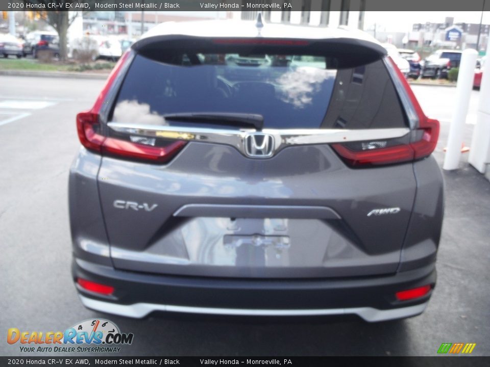2020 Honda CR-V EX AWD Modern Steel Metallic / Black Photo #8