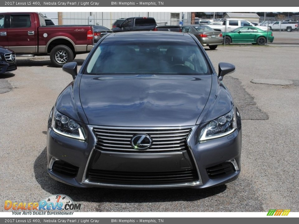 2017 Lexus LS 460 Nebula Gray Pearl / Light Gray Photo #8