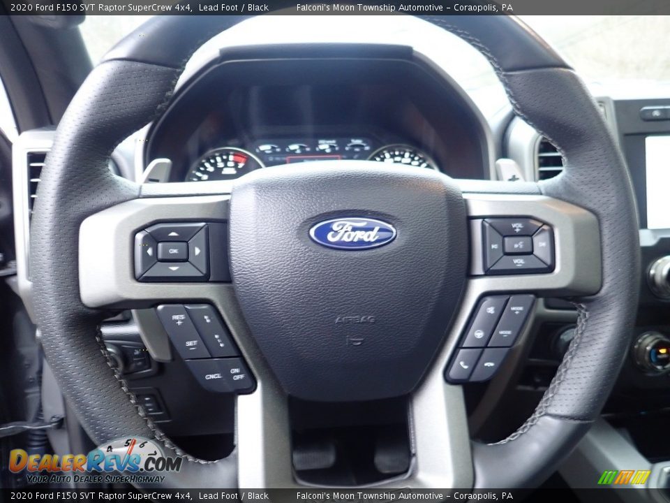 2020 Ford F150 SVT Raptor SuperCrew 4x4 Steering Wheel Photo #23