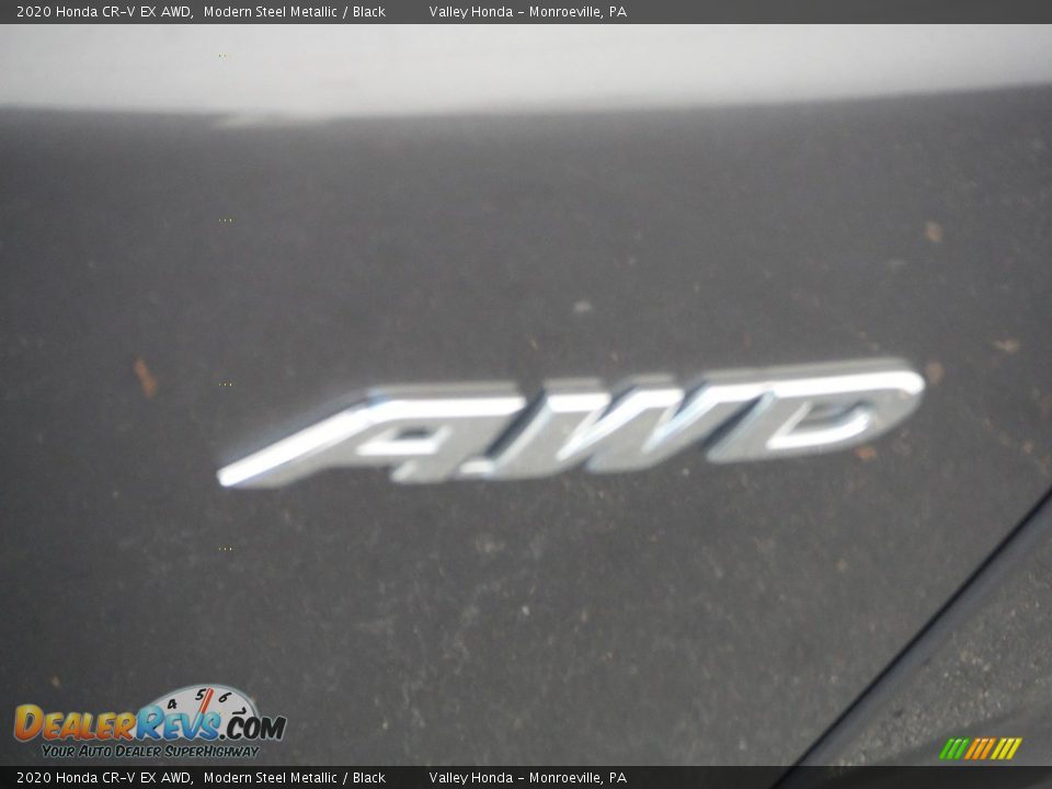 2020 Honda CR-V EX AWD Modern Steel Metallic / Black Photo #10