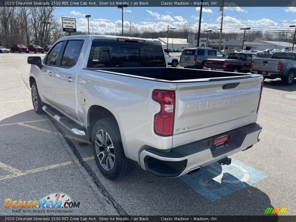 2020 Chevrolet Silverado 1500 RST Crew Cab 4x4 Silver Ice Metallic / Jet Black Photo #2