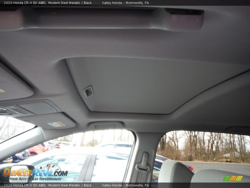 2020 Honda CR-V EX AWD Modern Steel Metallic / Black Photo #11