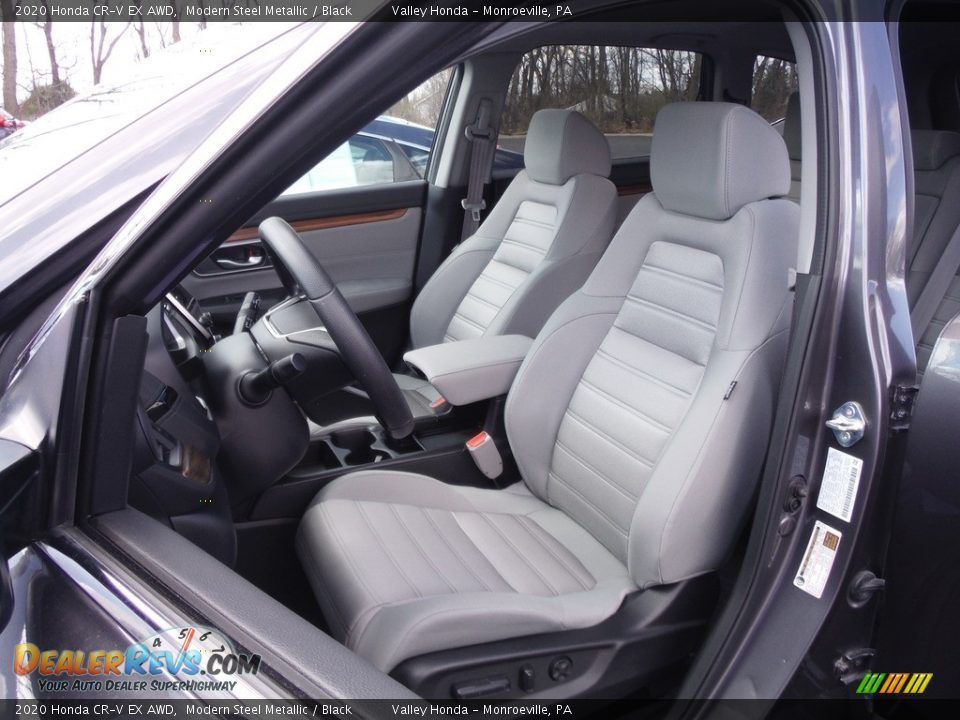 2020 Honda CR-V EX AWD Modern Steel Metallic / Black Photo #12