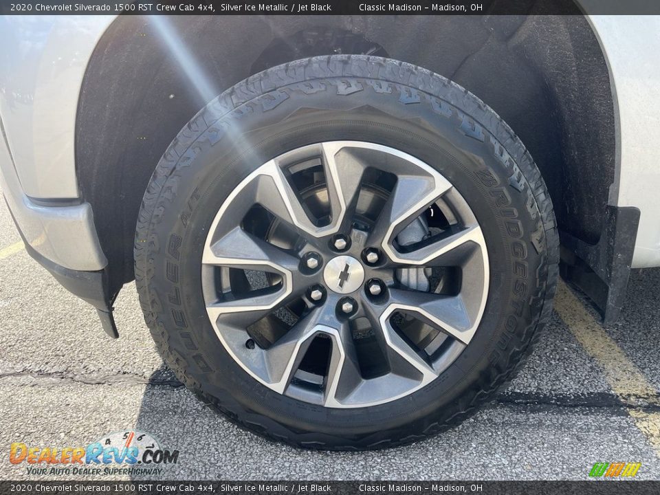 2020 Chevrolet Silverado 1500 RST Crew Cab 4x4 Silver Ice Metallic / Jet Black Photo #5