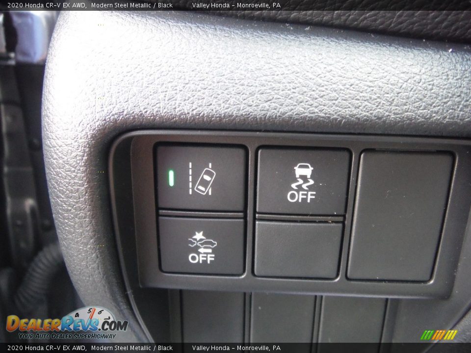 2020 Honda CR-V EX AWD Modern Steel Metallic / Black Photo #15