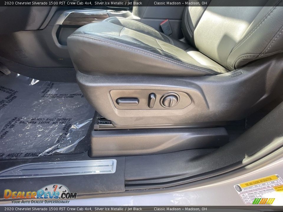 2020 Chevrolet Silverado 1500 RST Crew Cab 4x4 Silver Ice Metallic / Jet Black Photo #7