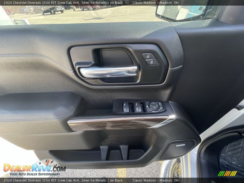 2020 Chevrolet Silverado 1500 RST Crew Cab 4x4 Silver Ice Metallic / Jet Black Photo #8