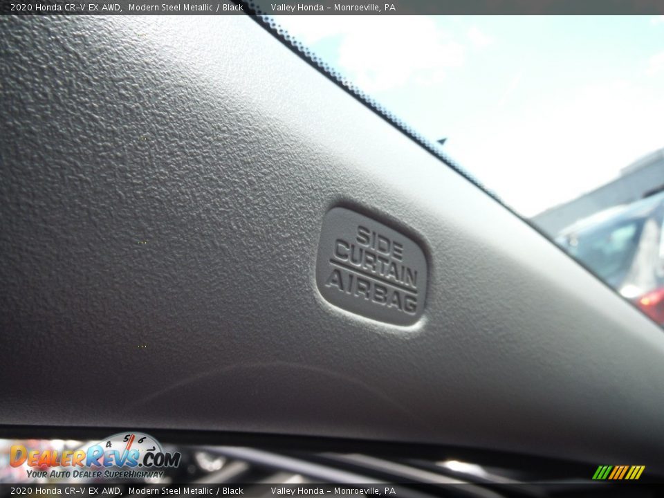 2020 Honda CR-V EX AWD Modern Steel Metallic / Black Photo #18