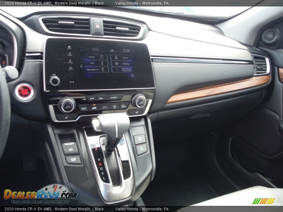 2020 Honda CR-V EX AWD Modern Steel Metallic / Black Photo #19
