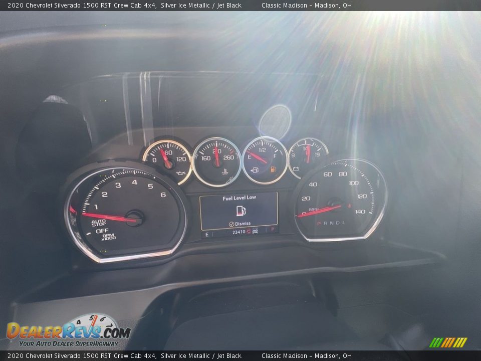 2020 Chevrolet Silverado 1500 RST Crew Cab 4x4 Silver Ice Metallic / Jet Black Photo #10