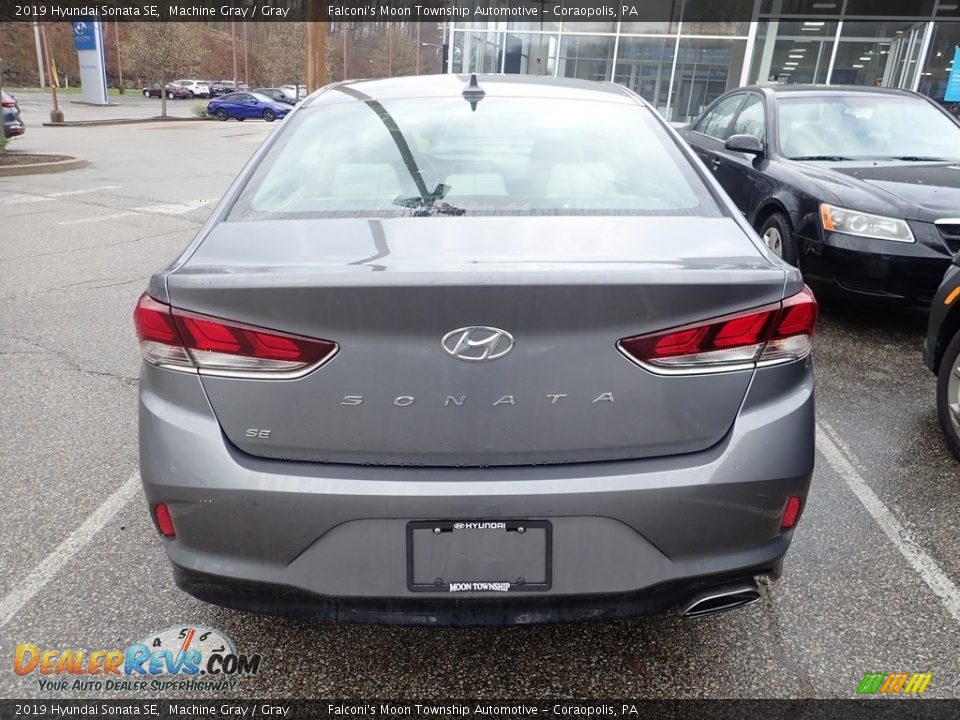 2019 Hyundai Sonata SE Machine Gray / Gray Photo #3