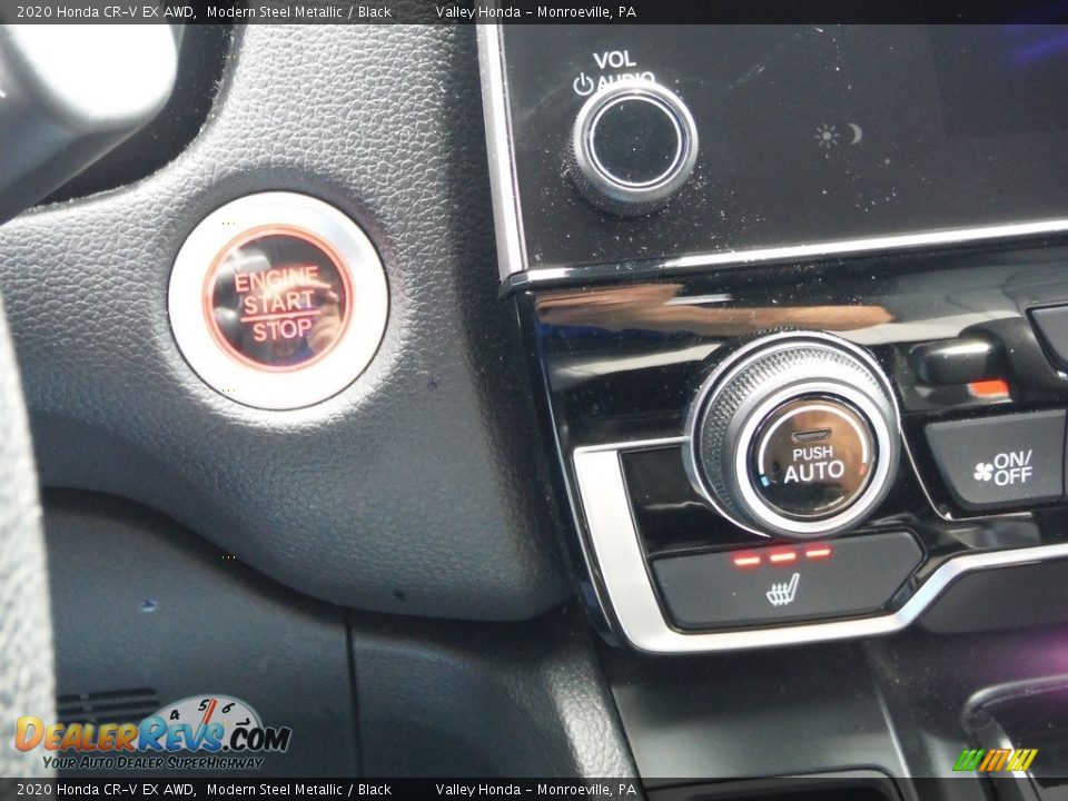 2020 Honda CR-V EX AWD Modern Steel Metallic / Black Photo #20