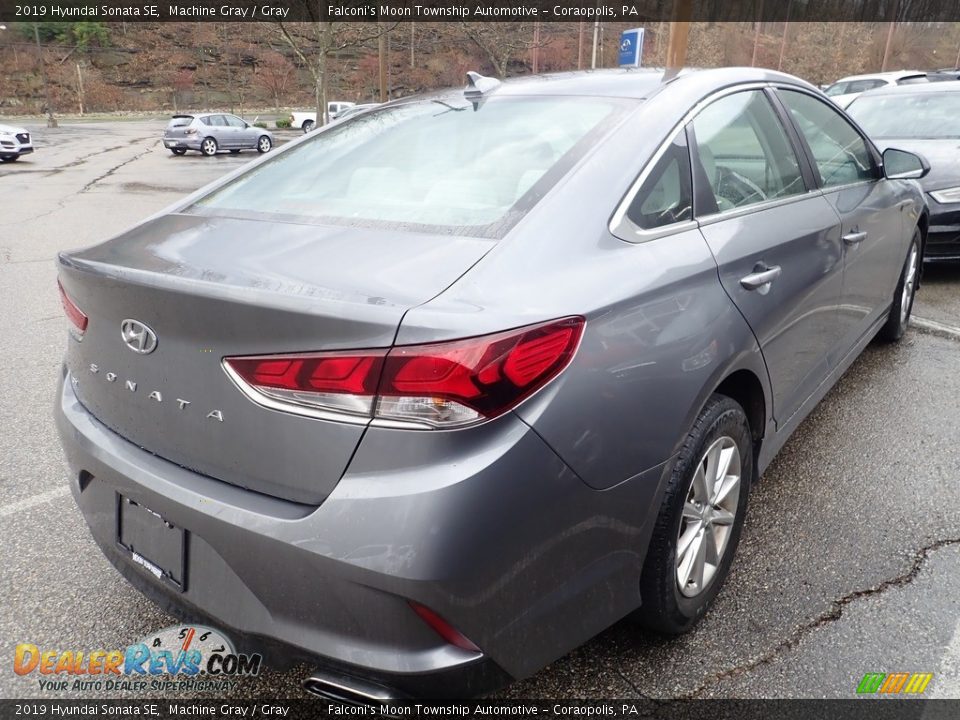 2019 Hyundai Sonata SE Machine Gray / Gray Photo #4