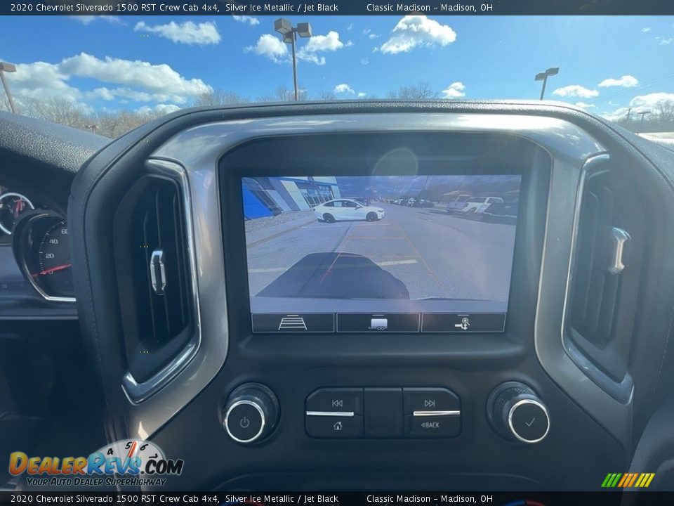 2020 Chevrolet Silverado 1500 RST Crew Cab 4x4 Silver Ice Metallic / Jet Black Photo #12