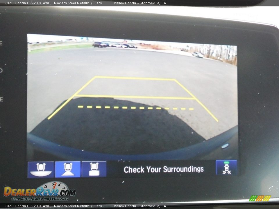 2020 Honda CR-V EX AWD Modern Steel Metallic / Black Photo #22