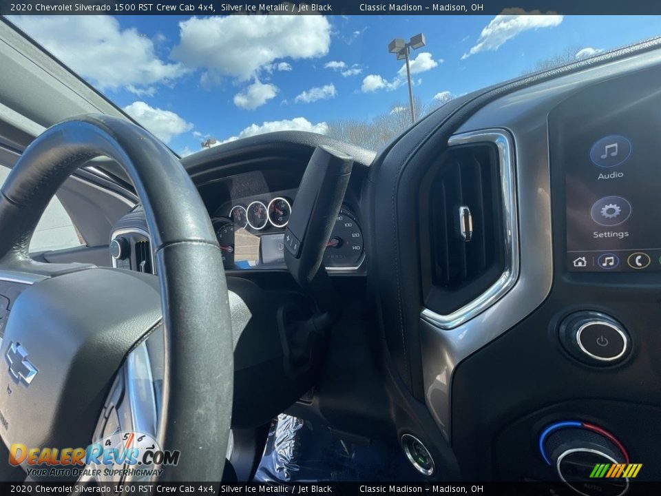 2020 Chevrolet Silverado 1500 RST Crew Cab 4x4 Silver Ice Metallic / Jet Black Photo #14