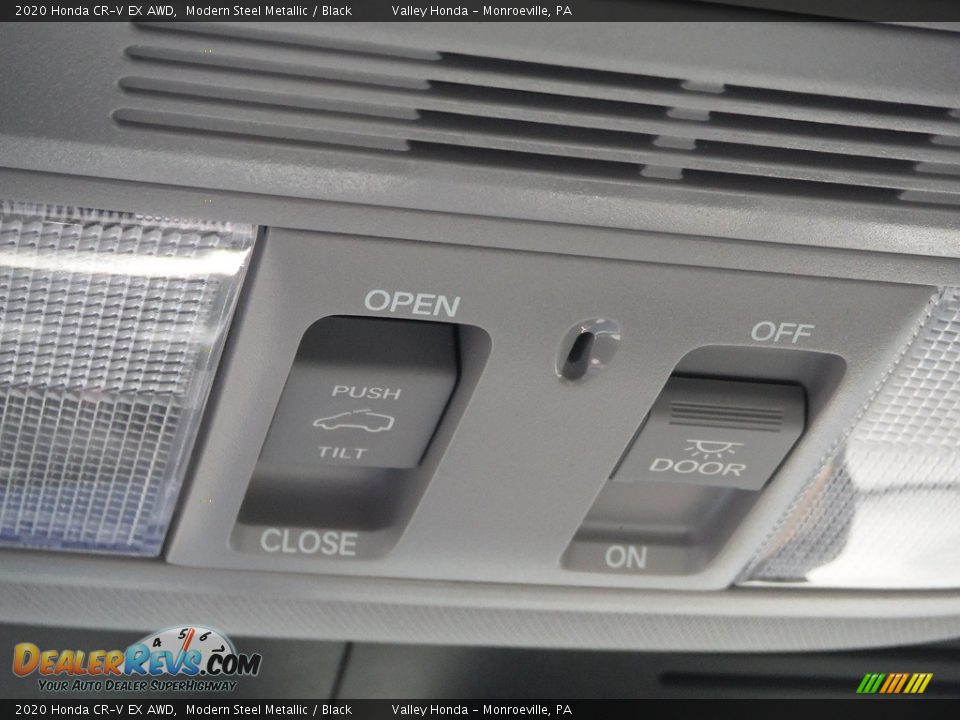 2020 Honda CR-V EX AWD Modern Steel Metallic / Black Photo #23