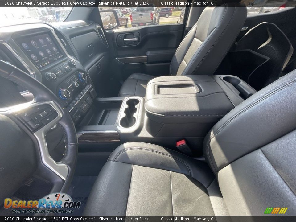 2020 Chevrolet Silverado 1500 RST Crew Cab 4x4 Silver Ice Metallic / Jet Black Photo #15