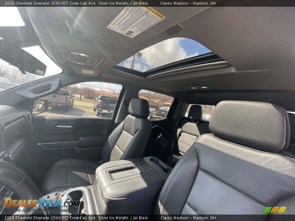 2020 Chevrolet Silverado 1500 RST Crew Cab 4x4 Silver Ice Metallic / Jet Black Photo #16