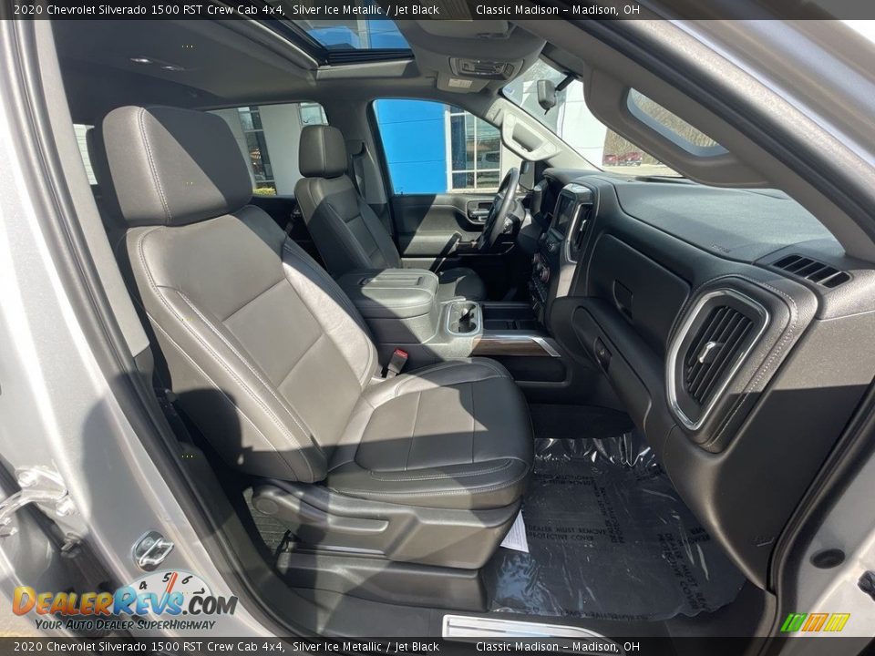 2020 Chevrolet Silverado 1500 RST Crew Cab 4x4 Silver Ice Metallic / Jet Black Photo #19
