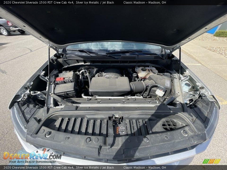 2020 Chevrolet Silverado 1500 RST Crew Cab 4x4 Silver Ice Metallic / Jet Black Photo #20