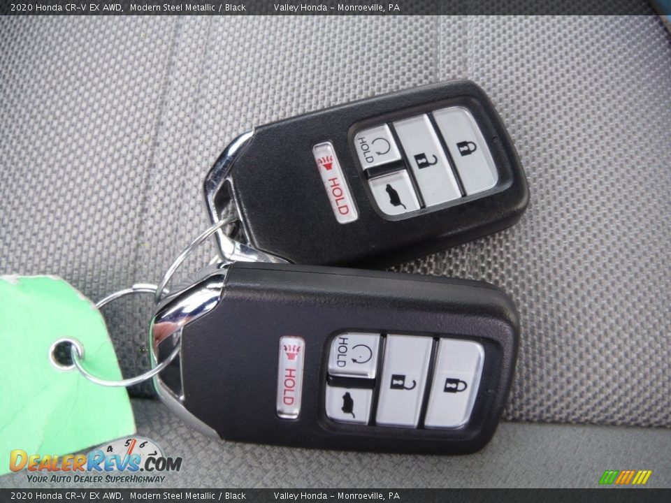 2020 Honda CR-V EX AWD Modern Steel Metallic / Black Photo #30