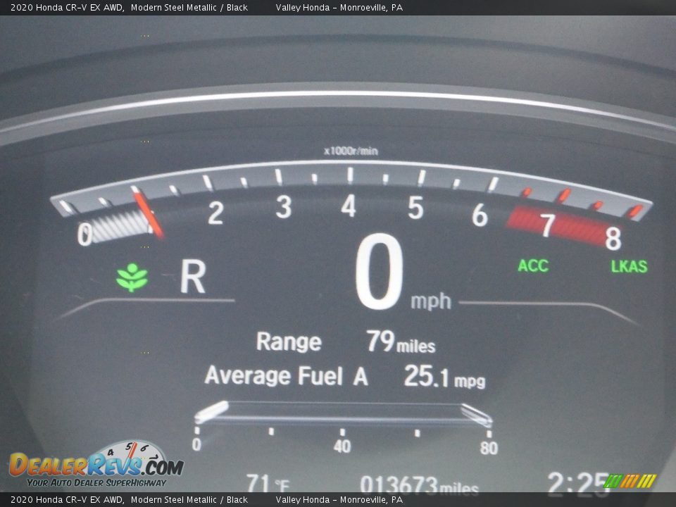 2020 Honda CR-V EX AWD Modern Steel Metallic / Black Photo #32