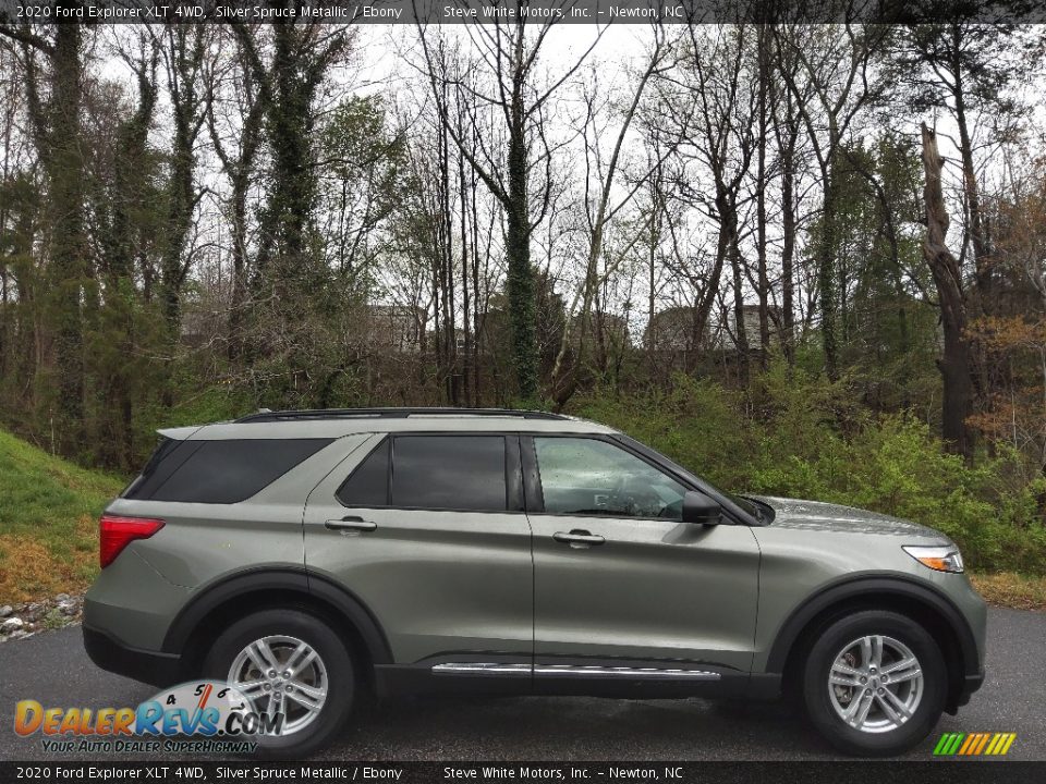 Silver Spruce Metallic 2020 Ford Explorer XLT 4WD Photo #6