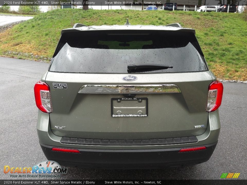 2020 Ford Explorer XLT 4WD Silver Spruce Metallic / Ebony Photo #8