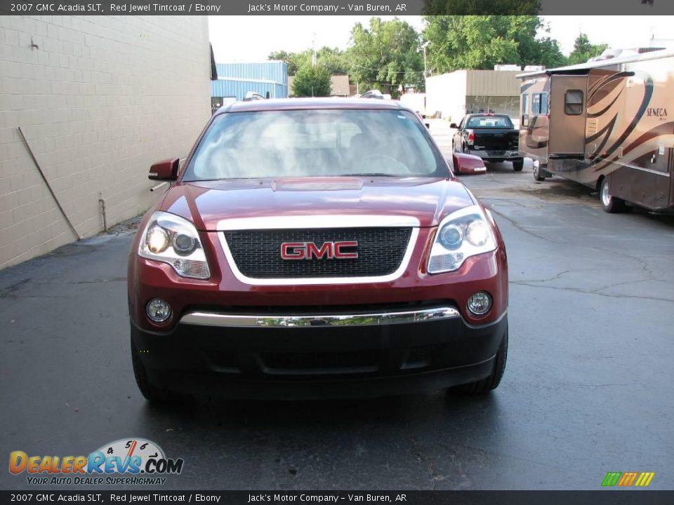 2007 GMC Acadia SLT Red Jewel Tintcoat / Ebony Photo #3