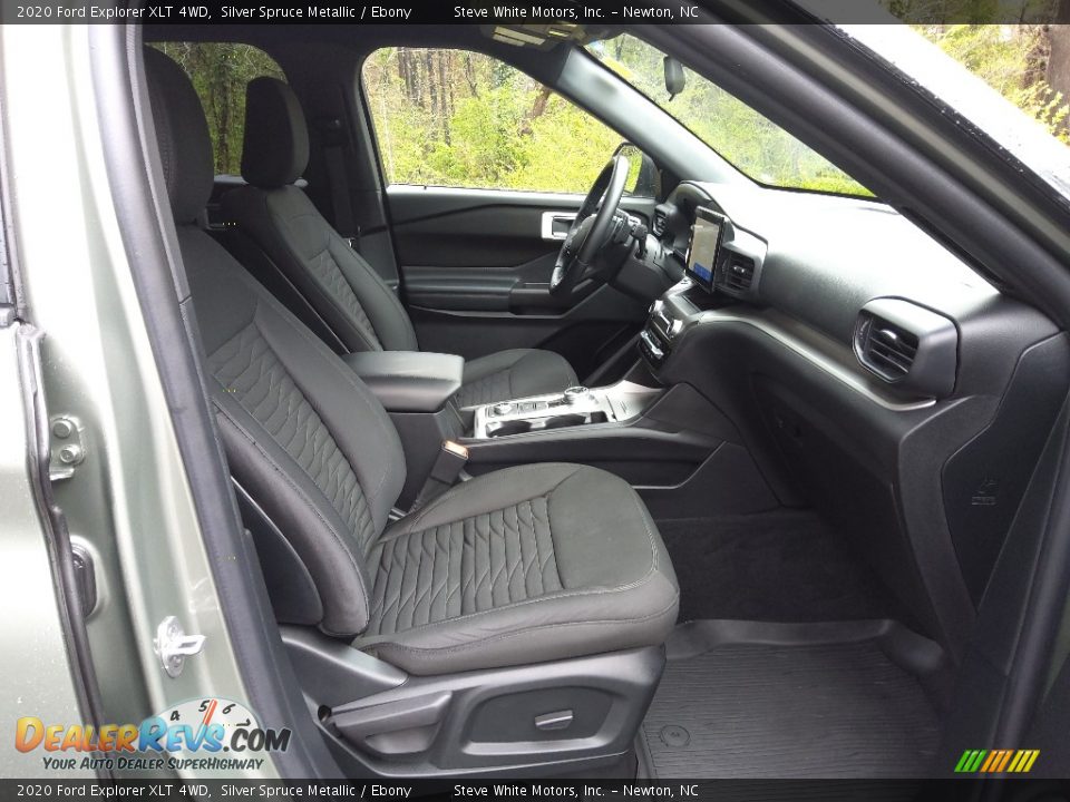 2020 Ford Explorer XLT 4WD Silver Spruce Metallic / Ebony Photo #18