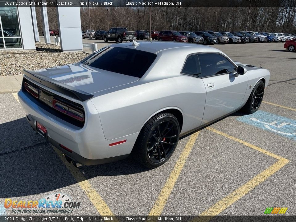 2021 Dodge Challenger R/T Scat Pack Triple Nickel / Black Photo #3