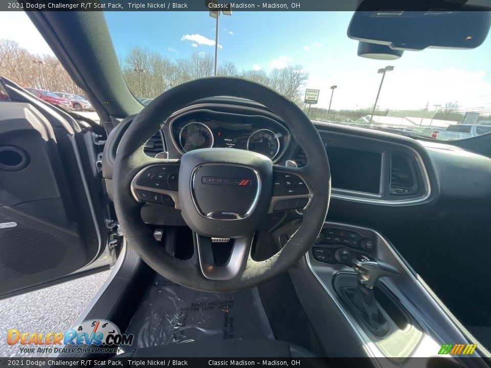 2021 Dodge Challenger R/T Scat Pack Steering Wheel Photo #9