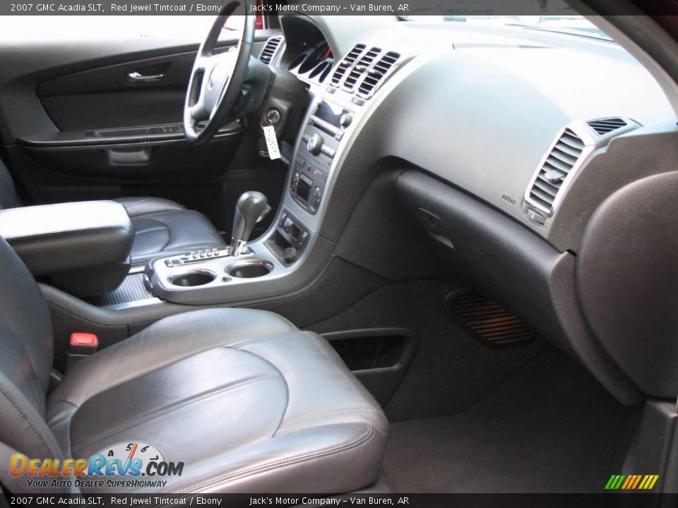 2007 GMC Acadia SLT Red Jewel Tintcoat / Ebony Photo #7