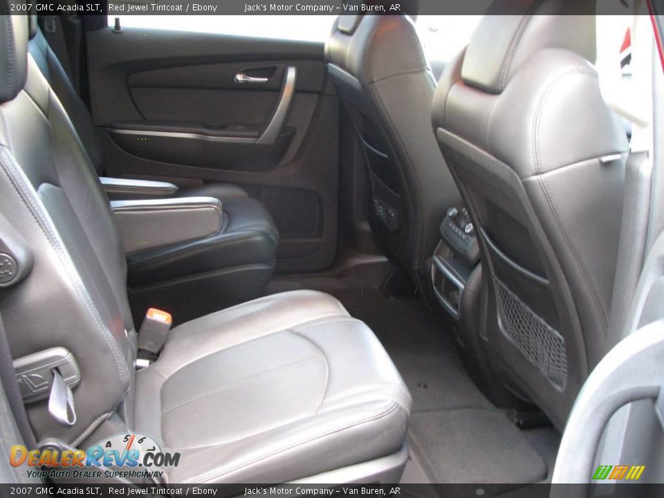 2007 GMC Acadia SLT Red Jewel Tintcoat / Ebony Photo #8