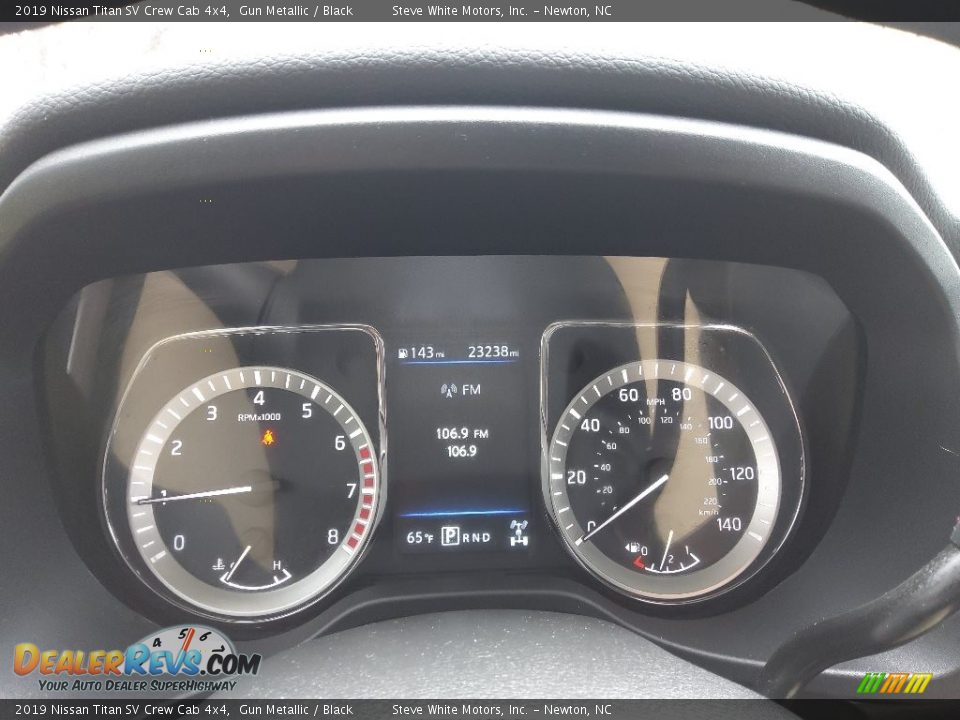 2019 Nissan Titan SV Crew Cab 4x4 Gauges Photo #20